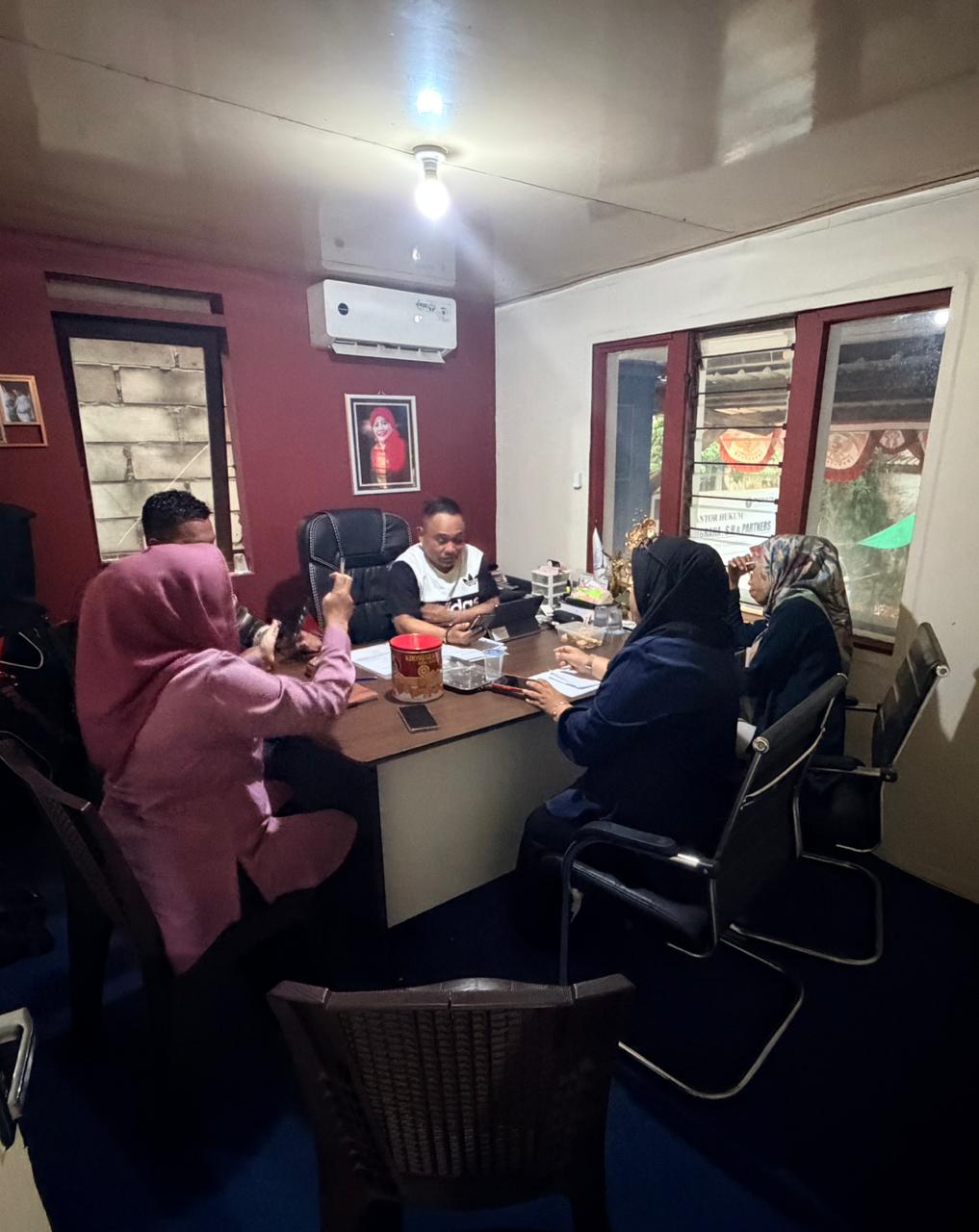 Pertemuan pembahasan perkara